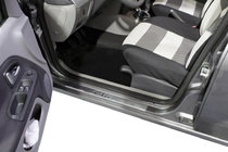 Renault Clio III 2005–2012 OmsaLine instaplijsten (set 4 st., RVS) foto 2