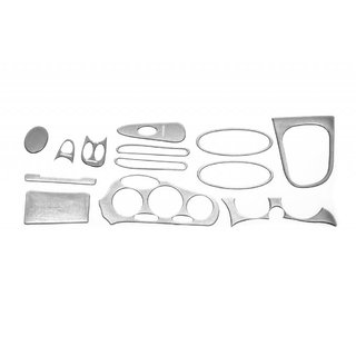 Dashboardafdeklijsten (aluminiumlook)