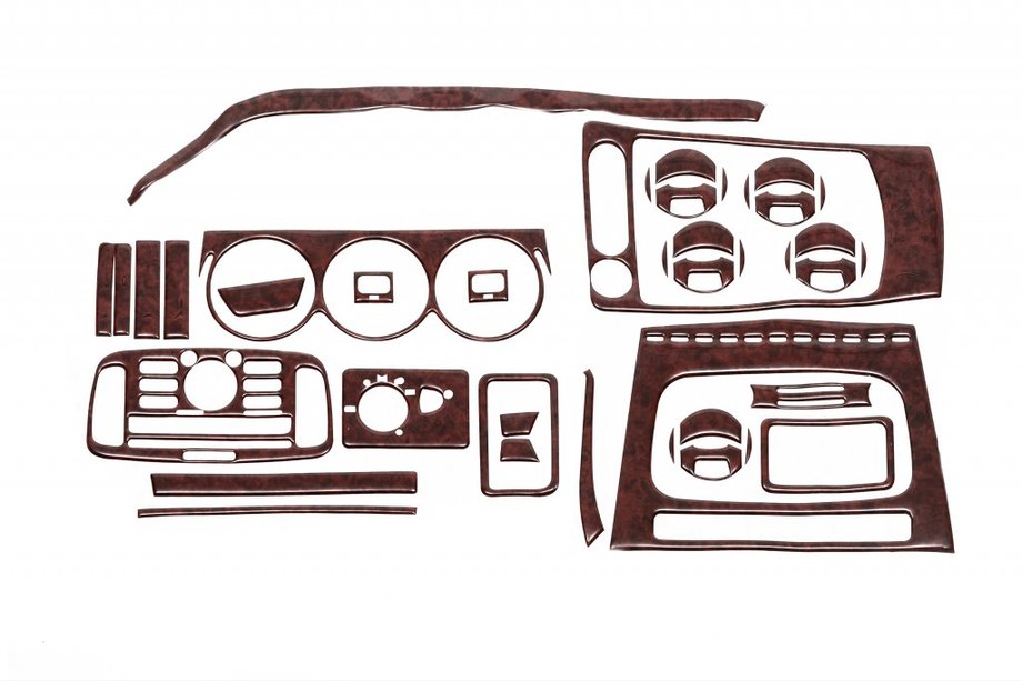 Ford Connect 2010–2013 Dashboardpanelen (grote set) Houtlook Image
