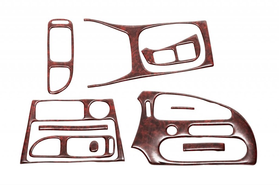 Mitsubishi Colt 1996–2004 Dashboard sierlijsten Aluminium Image