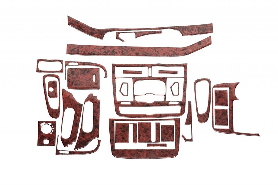 Mercedes Viano 2004–2014 Dashboard sierpanelen Meric (voorzijde + interieurinserts) Image