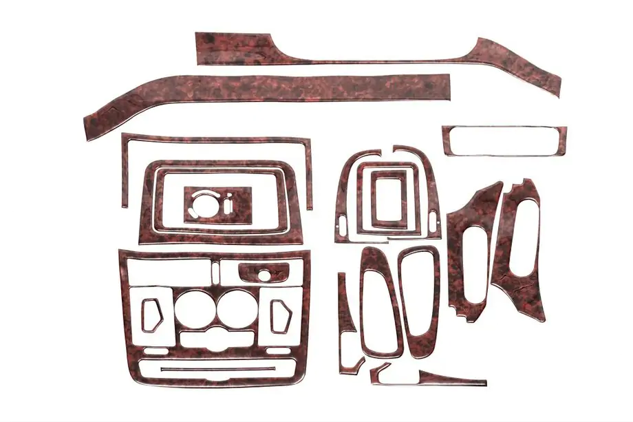 Mercedes Viano 2004–2014 Dashboard sierlijsten Meric (voorzijde) Image