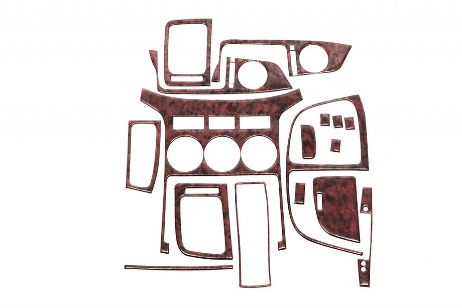 Hyundai H300, H1, Starex 2008–2020 Dashboard sierlijsten (kleine set) Image