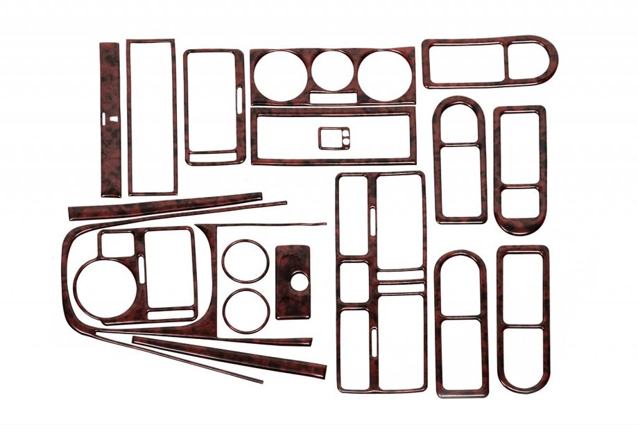 Volkswagen Bora 1998–2004 Auto-interieur tuning Aluminium Image