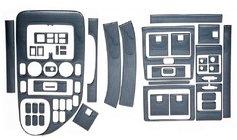 Mercedes Vito W638 1996–2003 Meric dashboardpanelen (V-клас, 1996-1999) Titanium foto 2