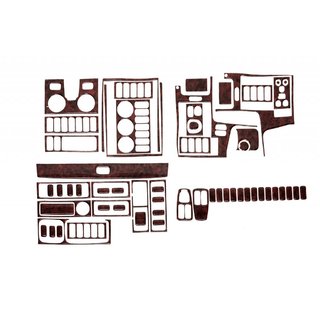 Dashboard sierlijsten (houtlook) Scania R-serie 2004–2016