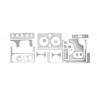 Dashboard sierlijsten aluminiumlook Hartman (2003-2008) Citroen Berlingo 1996–2008