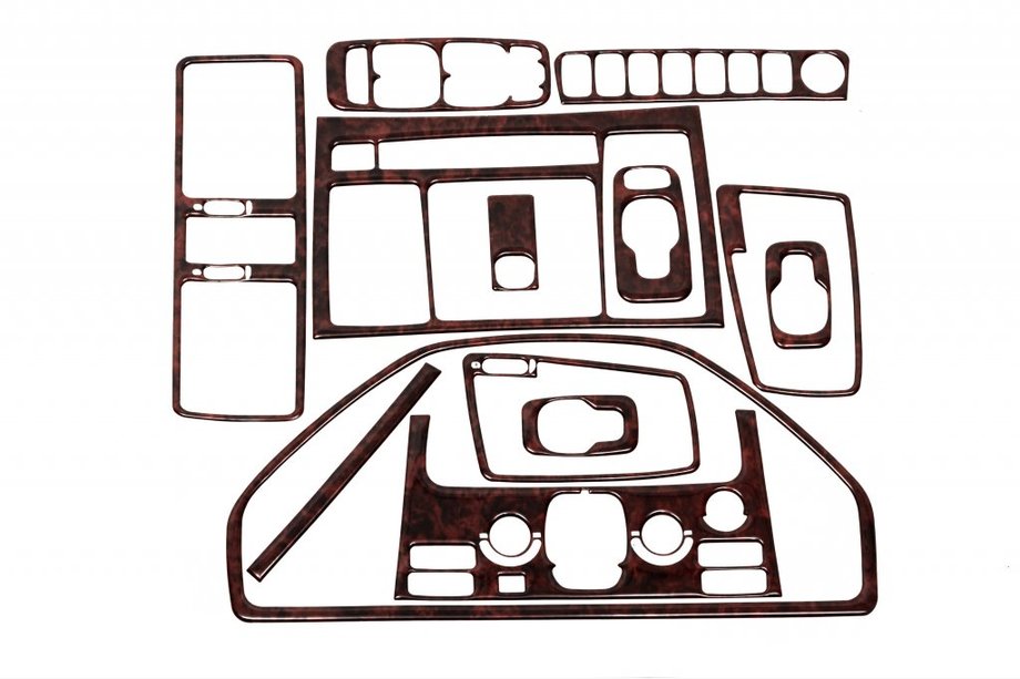 Volvo XC90 2002–2014 Dashboard sierlijsten Aluminium Image