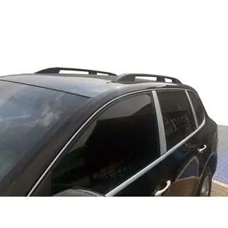 Dakrails Skyport (mat zwart) Porsche Cayenne 2003–2010 foto 2