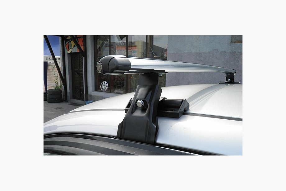 Chevrolet Aveo T250 2005–2011 CAMEL dakdragers (chroom, set van 2) Image
