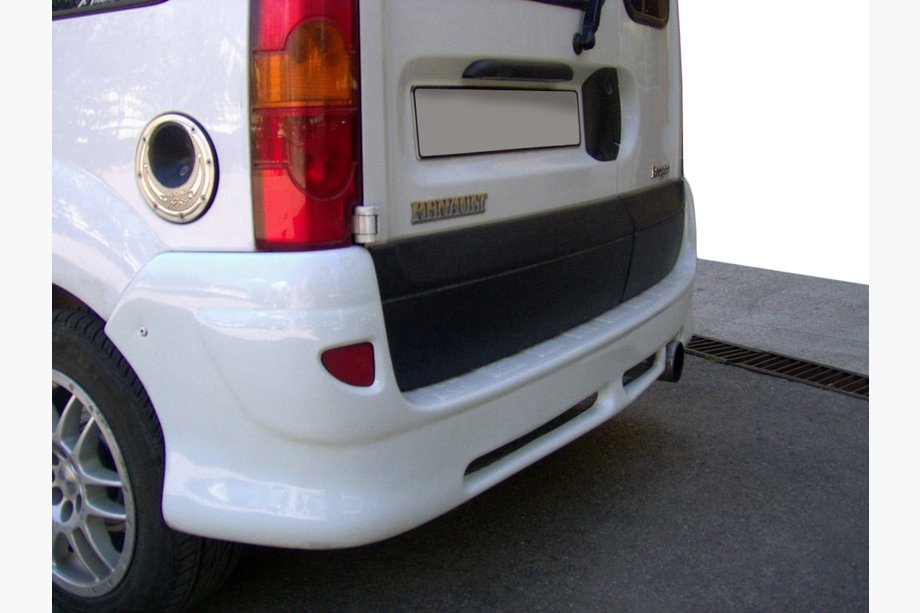 Renault Kangoo 1998–2008 Achterste onderste diffuserlijst (spuitklaar) Foto 1