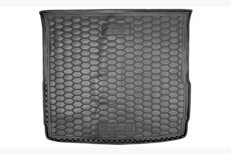 Renault Duster 2018–2024 Kofferbakmat 4WD (Autogumm, kunststof) Image