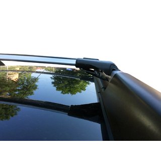 Afsluitbare dwarsbalken voor dakrails WingBar V1 (2008-2014, 2 stuks) Dacia Duster 2008–2018 foto 1