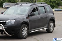 Dacia Duster 2008–2018 Sidebars (2 stuks, RVS) foto 2