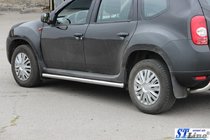 Dacia Duster 2008–2018 Sidebars (2 stuks, RVS) foto 5