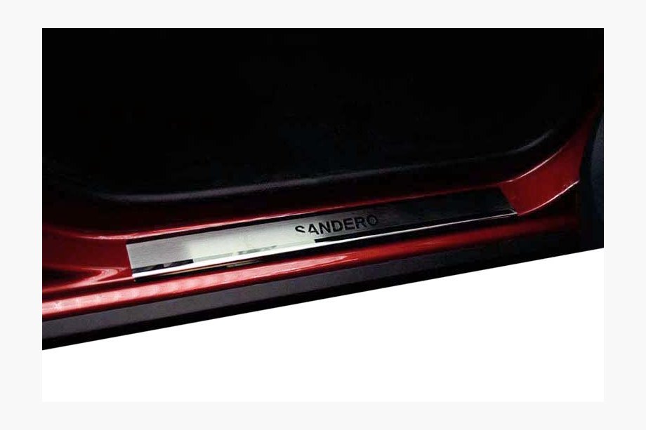 Renault Sandero 2007–2013 Nataniko RVS dorpellijsten (set van 4) Image