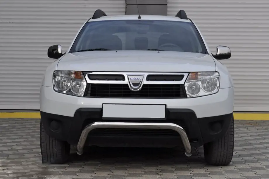 Dacia Duster 2008–2018 Voorbeschermbeugel ST011 (RVS) Image