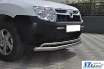 Renault Duster 2008–2017 Frontbescherming ST017 (RVS) foto 3