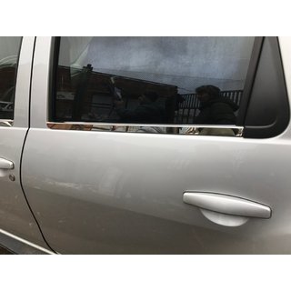 Raamomlijsting (4 stuks, RVS) Renault Duster 2008–2017 foto 3