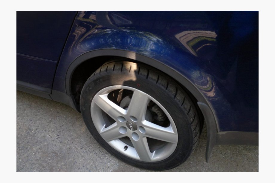 Audi A6 C5 1997–2001 Wielkastverbreders (set van 4, zwart) Image