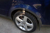 Audi A6 C5 1997–2001 Wielkastverbreders (set van 4, zwart) foto 1