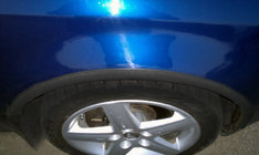 Audi A6 C5 2001–2004 Wielkastverbreders (set van 4, zwart) foto 1