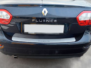 Renault Fluence 2009–2016 Achterbumperbeschermer Natanika (RVS) foto 1