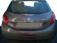 Peugeot 208 2012–2019 Chromen sierlijst boven kenteken Tit-designs (RVS) foto 1