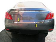 Peugeot 508 2010–2018 Kofferbakrand (RVS) foto 1