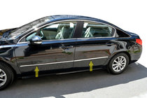 Peugeot 508 2010–2018 Deurstrips (RVS) foto 3