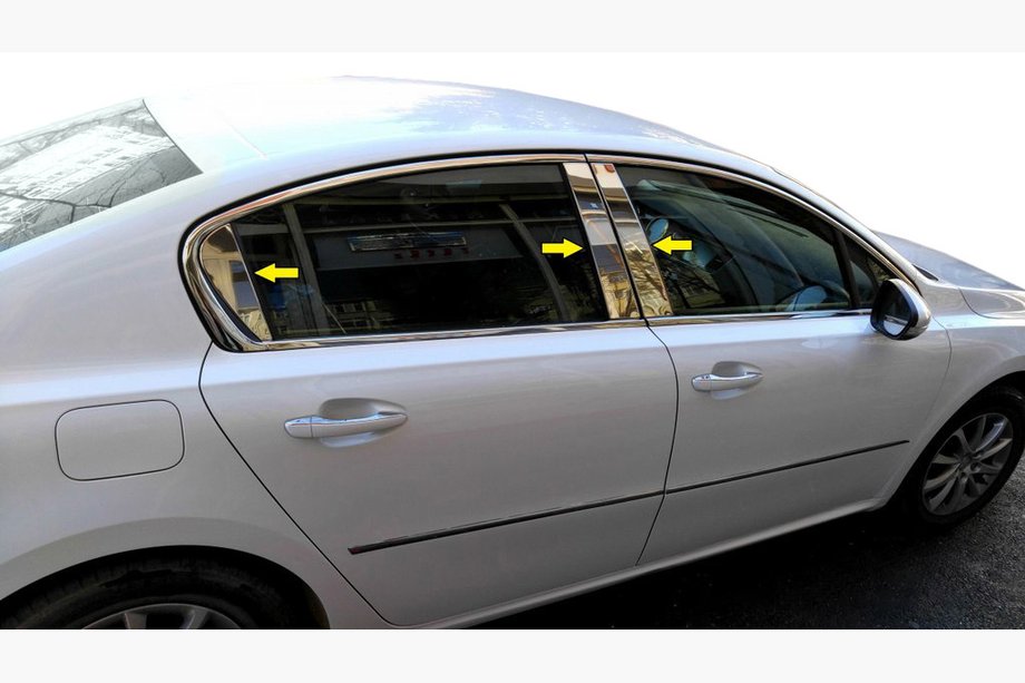 Peugeot 508 2010–2018 RVS stijlbekleding Image