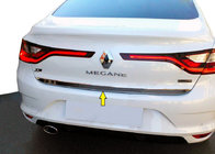 Renault Megane IV 2016–2025 Kofferbakrand (Sedan, RVS) OmsaLine - Italiaans roestvrij staal foto 1