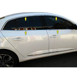 Complete raamomlijsting (Sedan, 12 stuks, RVS) foto 2