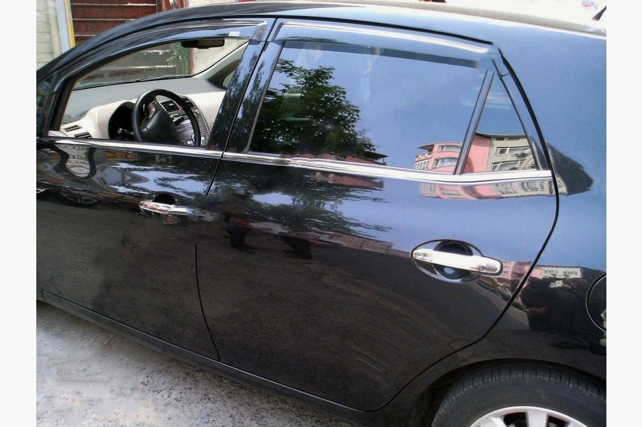 Toyota Auris 2007–2012 Raamomlijsting (4 stuks, RVS) Image