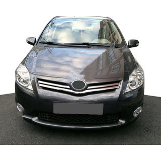 RVS grillelijsten Toyota Auris 2007–2012