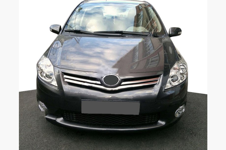 Toyota Auris 2007–2012 RVS grillelijsten Image