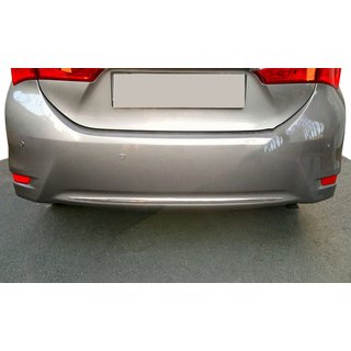 Bumperrand (RVS) Toyota Corolla 2013–2019 foto 1