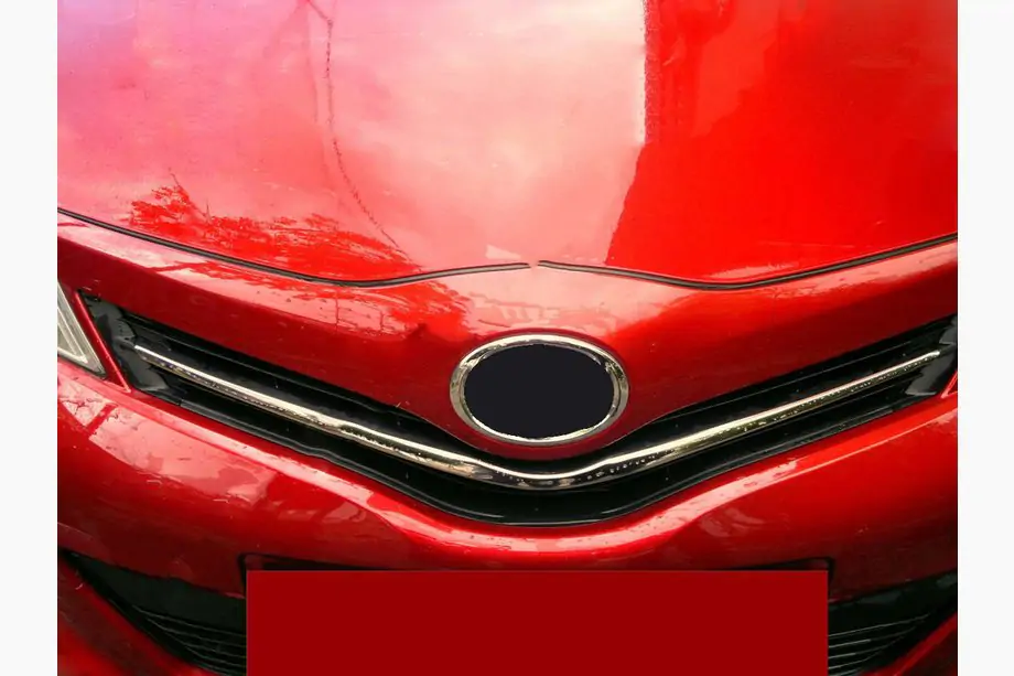 Toyota Yaris 2010–2020 RVS grille sierlijsten Image