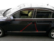 Volkswagen Jetta 2011–2018 Deurstrips (RVS) foto 1