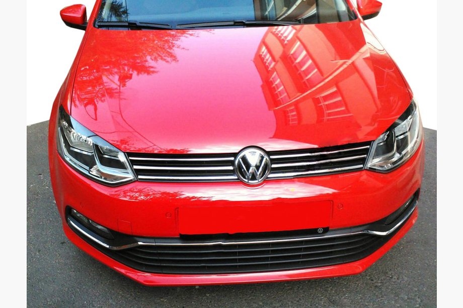 Volkswagen Polo 2010–2017 RVS grillelijsten HB (2014↗) Image