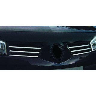 Grille sierlijsten (model 2004-2006, 6 stuks, RVS) Renault Megane II 2004–2009 foto 4