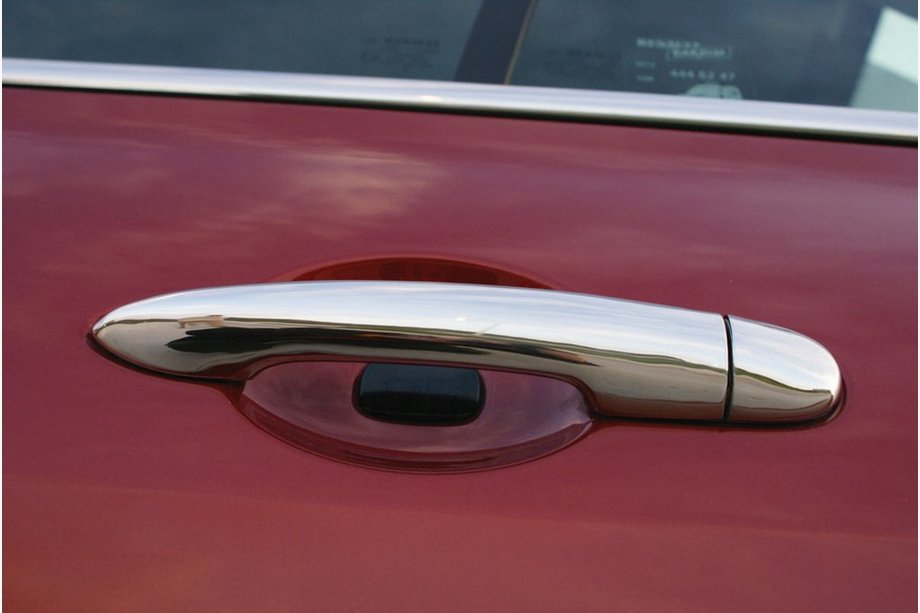 Renault Modus 2005–2012 Deurgreep covers (set 4 stuks, RVS) Carmos - Turks staal Image