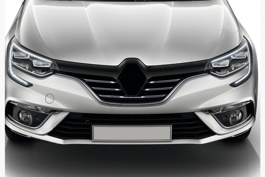 Renault Megane IV 2016–2025 Chroom grillelijsten voor radiatorgrille 2016-2021 (5 stuks, RVS) Carmos - Turks staal Image