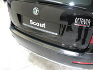 Skoda Octavia II A5 2010–2013 Nataniko RVS achterbumper beschermlijst foto 2