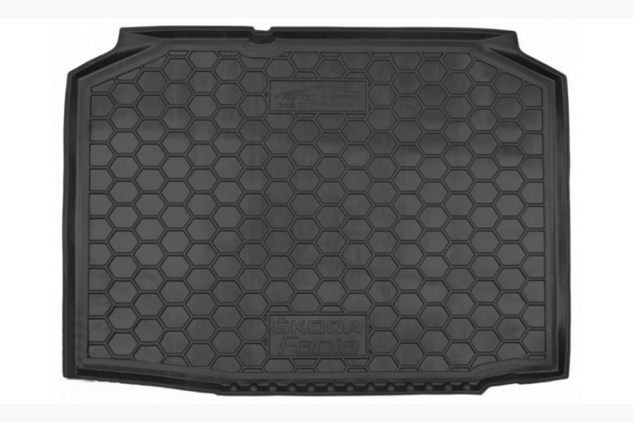 Skoda Fabia 2000–2007 Kofferbakmat HB (Autogumm, rubber) Image