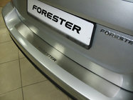 Subaru Forester 2008–2013 RVS achterbumper beschermplaat NataNika foto 1