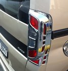 Citroen Nemo 2007–2017 Chromen remlichtcovers met bocht (set van 2, kunststof) foto 3