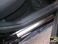 Skoda Octavia I Tour A4 1996–2010 Dorpellijsten NataNika (4 stuks, RVS) Premium - 3M tape, 0,8 mm foto 2