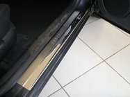 Skoda Superb 2001–2009 Nataniko RVS dorpellijsten (set van 4) Premium - 3M tape, 0,8 mm foto 1