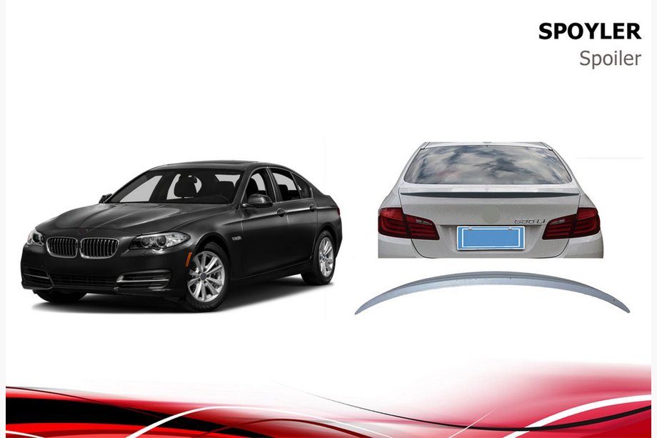 BMW 5 Serie F10/F11 2010–2016 Niken spoiler (spuitklaar) Image